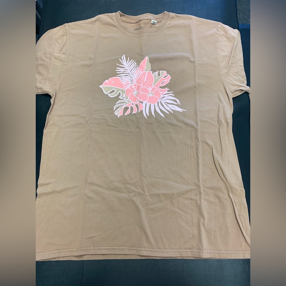 Hokulii Blue 84 Tropical Tan Style T-Shirt